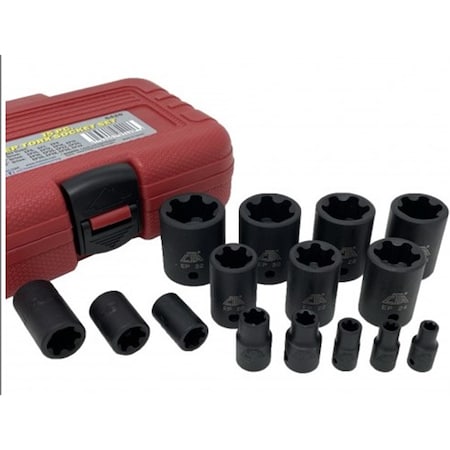 Cta Manufacturing 15 Pc. Torx Plus Socket Set 5420